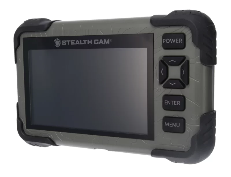 Stealth Cam STCCRV43XHD SD Card Viewer 4.30" Color LCD Touch Screen SD Card Slot/Up to 32GB Black/Green