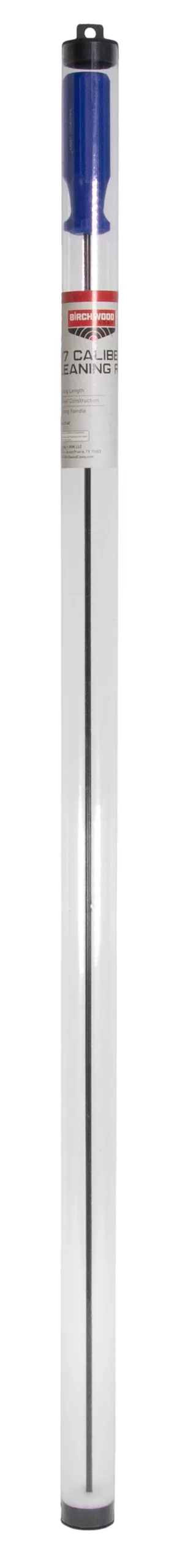 Birchwood Casey 41403 Cleaning Rod Steel 17 Cal Rifle Firearm 33" Long Includes Reusable Storage Tube