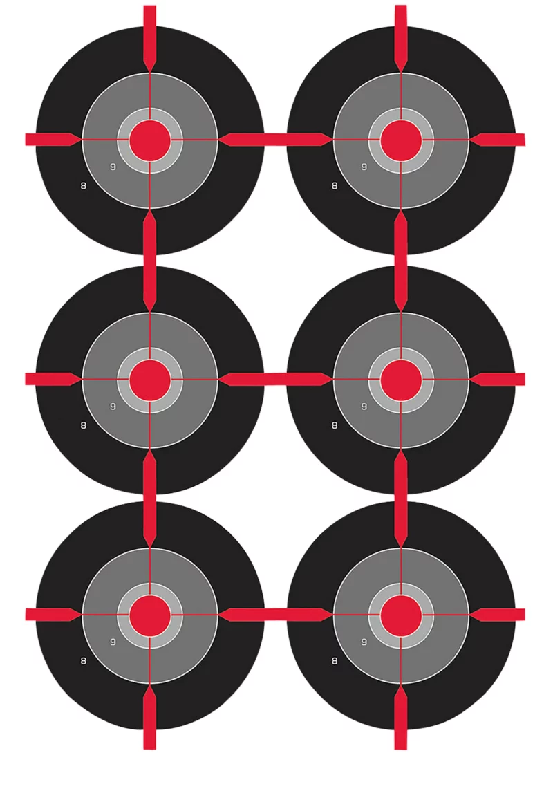 Birchwood Casey 35703 Dirty Bird Bullseye Tagboard Target 12" x 18" 100 Per Pkg