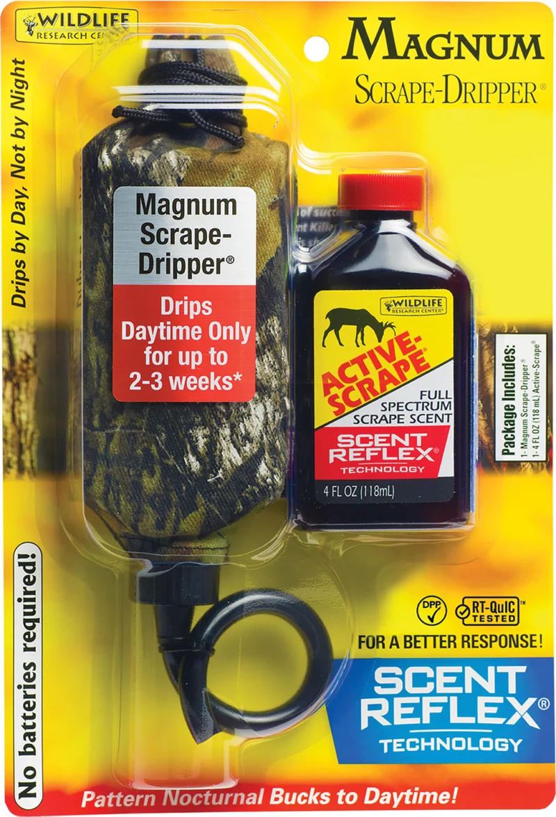 Wildlife Research 385 Magnum Scrape-Dripper w/Active Scrape Deer Attractant 4 oz