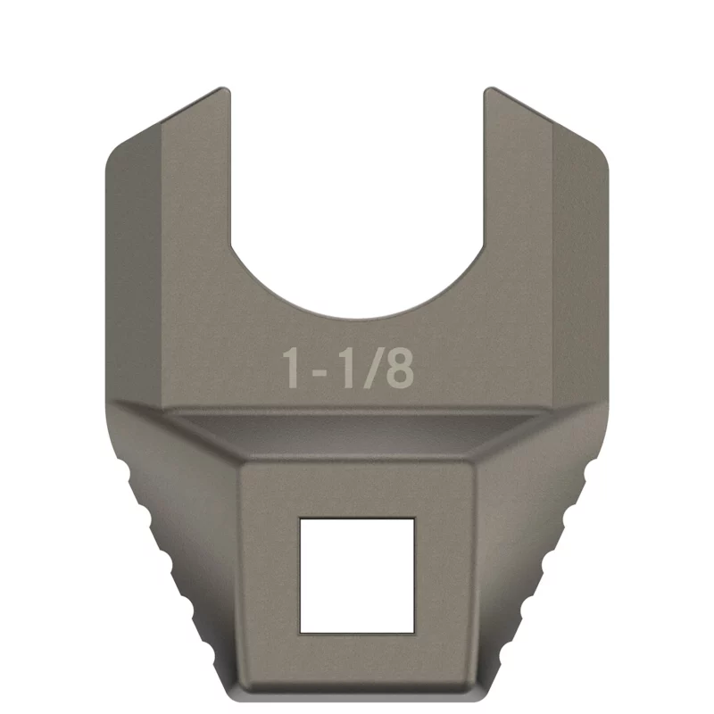 Real Avid AVMF118BNW Master -Fit Barrell Nut Wrench Titanium Titanium/Stainless Steel AR-Platform Free-Float Handle