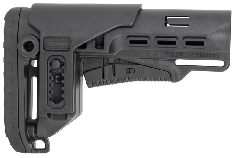 NcStar VG087042 Tactical PCP42 Mil-Spec Stock Black Synthetic Collapsible w/Adj Cheekpiece