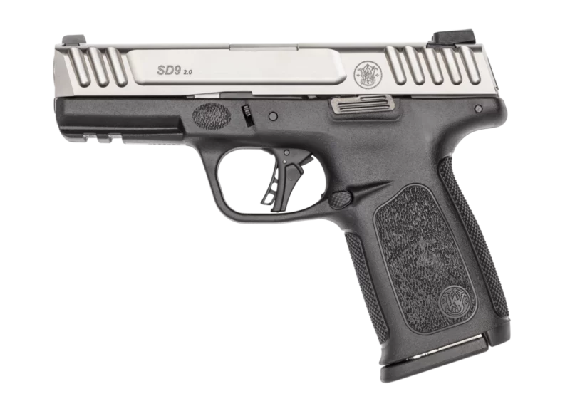 SMITH AND WESSON SD9 2.0 9MM 10+1 4" SS/BLK FS
