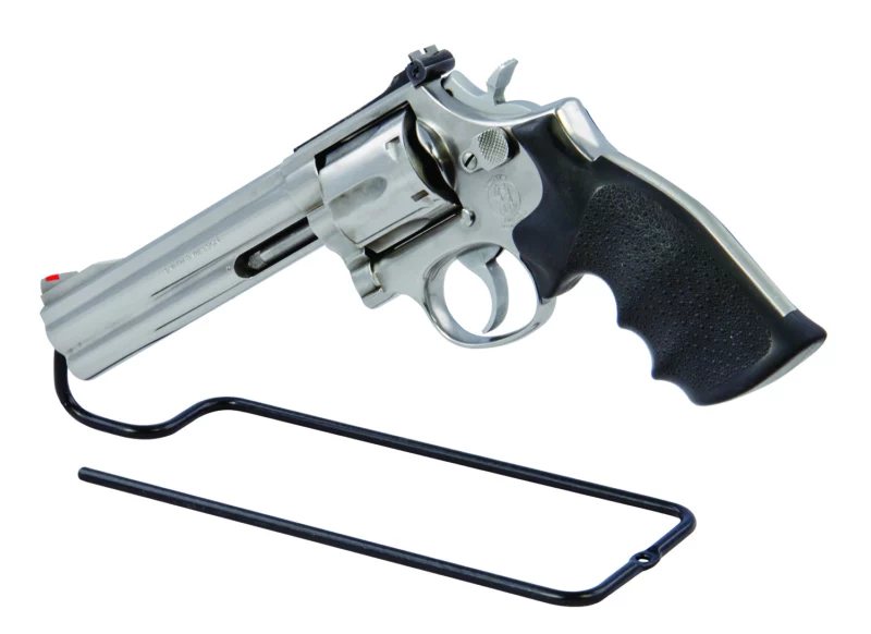 Lockdown 222314 Handgun Rack Black Vinyl Metal Holds 1 3 Pack