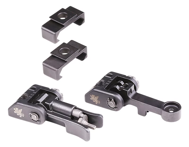 Griffin Armament GAM2S M2 Sight Kit Black Melonite Flip-Up Front and Rear Sight Set