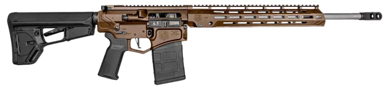 Diamondback DB1060M071 DB10 6.5 Creedmoor 20" 20+1,5+1 Midnight Bronze Magpul MOE Carbine Stock Black Magpul MOE-K2+ Grip 15" M-Lok