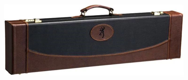 BROWNING LUGGAGE CASE O/U TO - 32" BBL ENCINO II BLACK/BROWN