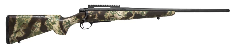 Howa HCSL65CRKOT M1500 Super Lite Full Size 6.5 Creedmoor 5+1 20" Blued Threaded Barrel, Blued Picatinny Rail Steel Receiver, Kryptek Obskura Fixed Synthetic Stock