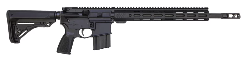 Bushmaster 0010015BLK Bravo Zulu 450 Bushmaster 16" 5+1, Black, Anodized Aluminum Rec, 14" M-Lok, Magpul SL Carbine Stock & MOE Grip, Snake Charmer Muzzle Brake