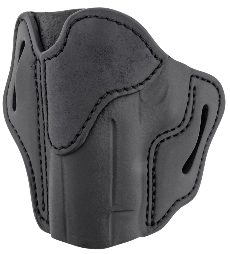 1791 Gunleather ORBH23SBLL BH2.3 Optic Ready OWB Size 2.3 Stealth Black Leather Belt Slide Compatible w/Glock 17/S&W M&P Shield Left Hand