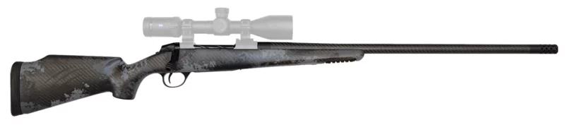Fierce Firearms FCTRG6MMCM24BBO CT Rage 6mm Creedmoor 4+1 24" Carbon Fiber C3 Carbon Fiber Barrel Black Cerakote Titanium Blackout Camo Fixed Fierce Tech C3 Stock Right Hand