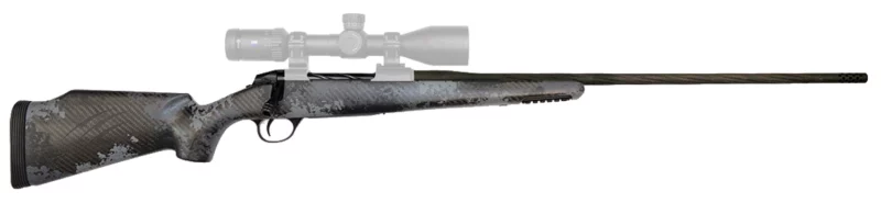 Fierce Firearms FRG68W24BU Twisted Rage Full Size 6.8 Western 3+1 24" Black Cerakote Fluted Threaded Barrel, Black Cerakote Steel Receiver, Urban Camo C3 Carbon Rage w/Pic Rail Carbon Fiber Stock