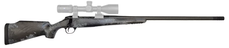 Fierce Firearms FCRG65CM20TP Carbon Rage Full Size 6.5 Creedmoor 4+1, 20" C3 Carbon Fiber Barrel, Tungsten Gray Cerakote Titanium Receiver, Phantom Camo Fixed Fierce Tech C3 Stock, Right Hand