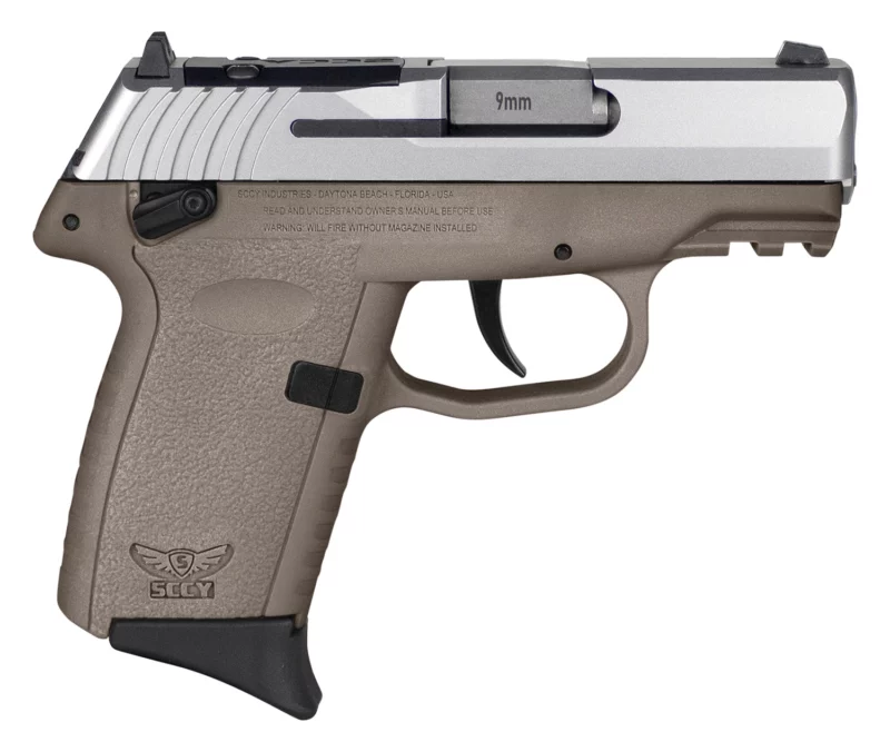 SCCY Industries CPX1TTDERDRG3 CPX-1 Gen3 RDR 9mm Luger 10+1 3.10" Flat Dark Earth Polymer w/ Picatinny Rail Serrated SS Slide Flat Dark Earth Polymer Grip