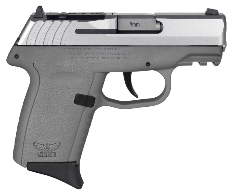 SCCY Industries CPX2TTSGRDRG3 CPX-2 Gen3 RD 9mm Luger 10+1 3.10" Sniper Gray Polymer w/Picatinny Rail Serrated Stainless Steel Slide Sniper Gray Polymer Grip