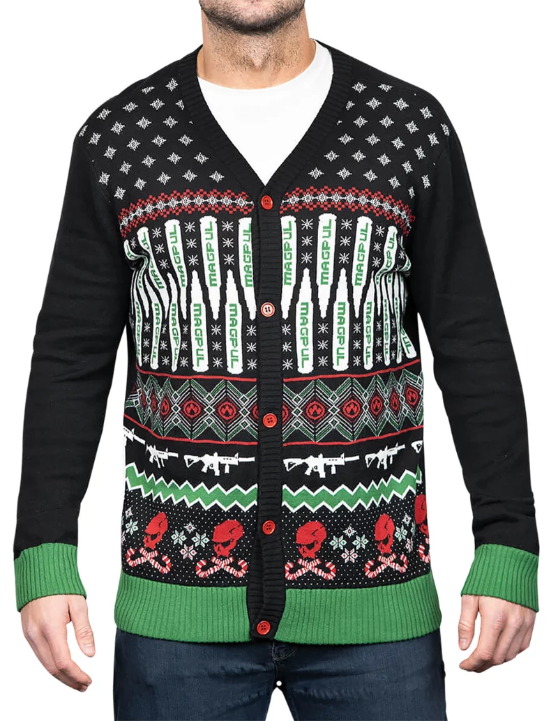 Magpul MAG1198-969-M Krampus Christmas Sweater Multi Color Long Sleeve Medium