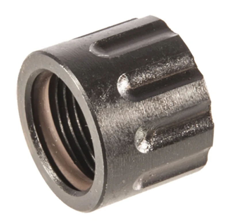 SilencerCo AC6 Delta Thread Protector Stainless Steel Black Oxide 1/2"-28 tpi