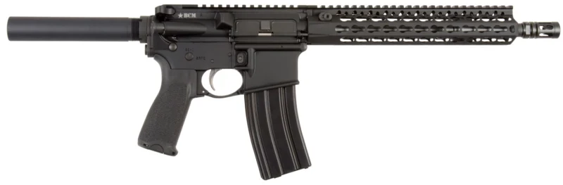 BCM 610890ELW RECCE-11 KMR-A 5.56x45mm NATO 30+1 11.50" Chrome Lined Steel Barrel, Anodized 7075-T6 Aluminum Receiver, Hard Coat Anodized Buffer Tube Stock, Bravo Mod 3 Grip, Ambidextrous Safety