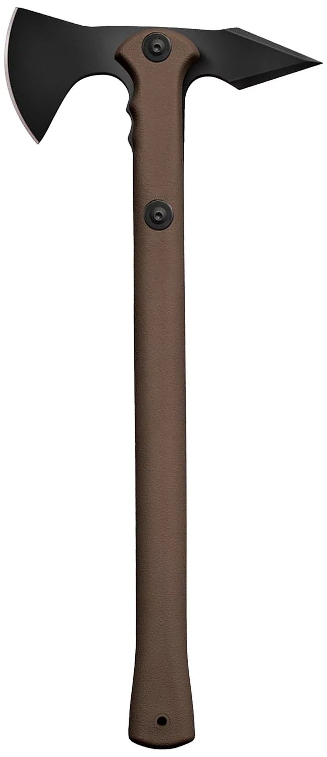 Cold Steel CS90PTHF Trench Hawk 3.50" Blade 1055 Carbon Steel Blade Flat Dark Earth Polypropylene Handle 19"