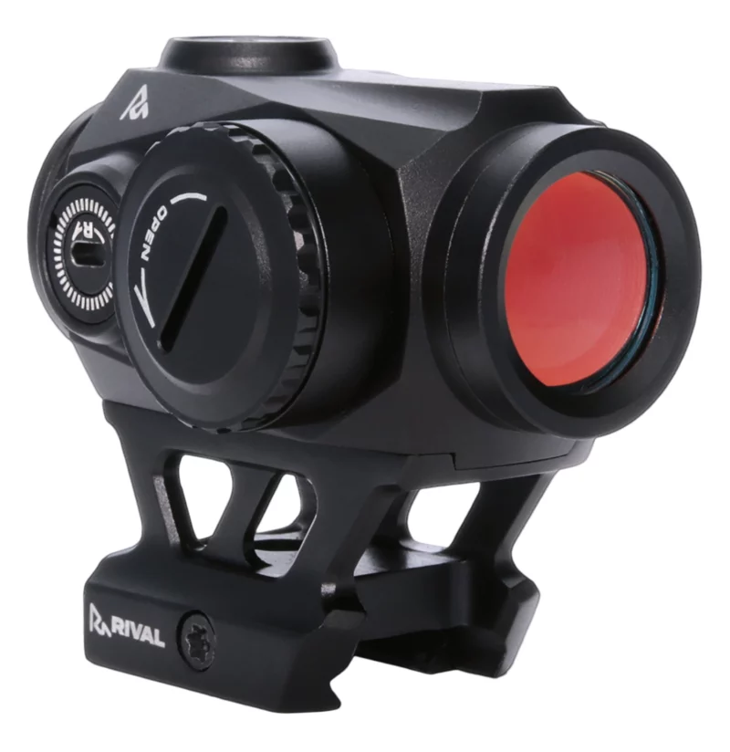 Rival Arms RARA8122BN X2 Red Dot Black Anodized 1 X 22 mm 2 MOA Red Dot