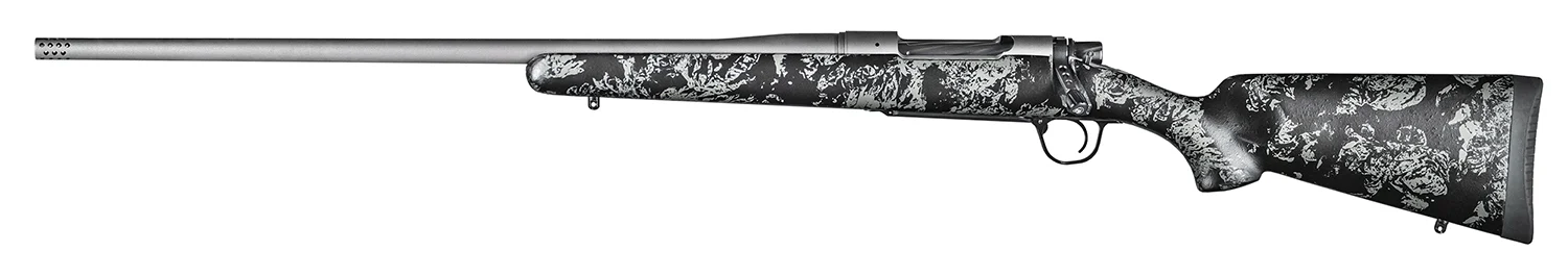Christensen Arms 8010110700 Mesa FFT 6.5 Creedmoor 4+1 20" Threaded Barrel, Tungsten Gray Cerakote, Black with Gray Webbing Stock, Left Hand