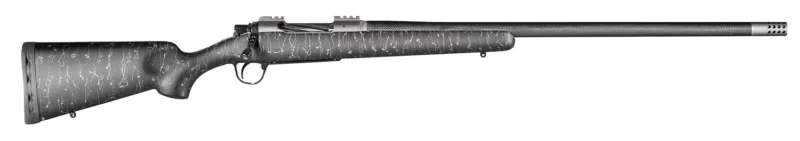 Christensen Arms CA10268315331 Summit TI Full Size 7mm Rem Mag 3+1, 26" Natural Titanium Steel Threaded Barrel, Natural Titanium Aluminum Receiver, Black w/Gray Webbing Fixed Sporter Stock
