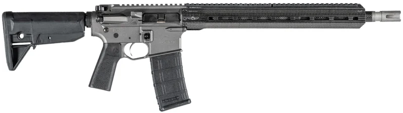 Christensen Arms CA10290115522 CA-15 G2 223 Wylde 30+1 16" Carbon Fiber Barrel, Tungsten Gray Cerakote Metal Finish, Black Adjustable BCM Gunfighter Stock, Black Polymer Grip
