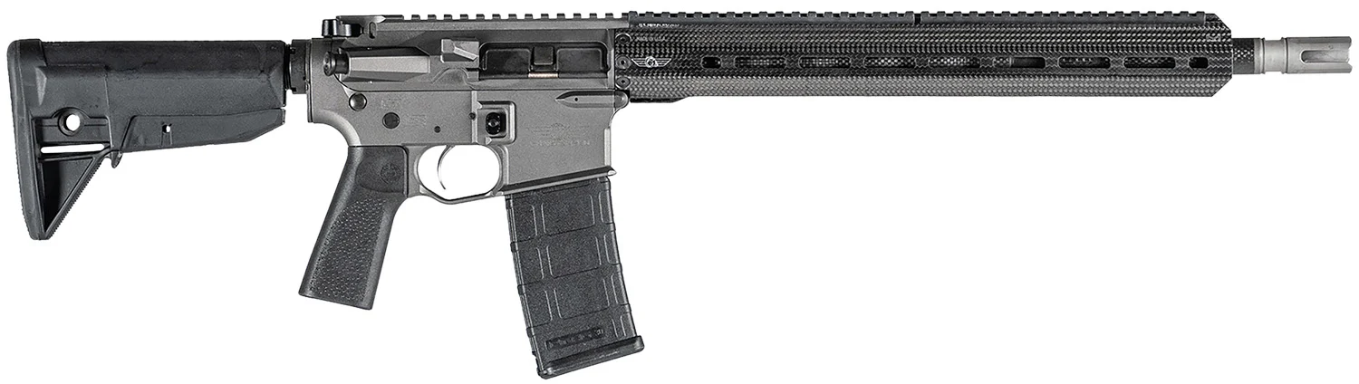 Christensen Arms 8010900604 CA-15 G2 *CO Compliant 223 Wylde 10+1 16" Barrel, Tungsten Gray Cerakote Metal Finish, Black Adjustable BCM Gunfighter Stock, Black Polymer Grip