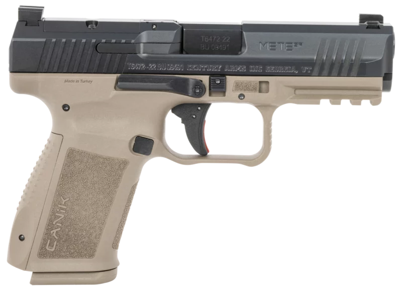 CANIK METE SF Pistol - FDE | 9mm | 4.08" Barrel | 2 - 15rd Mag | Full Accessory Kit
