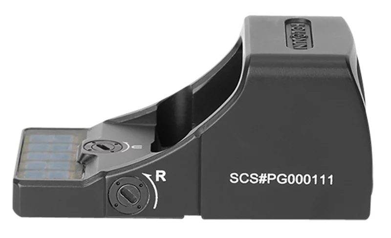 Holosun SCSMP2GR SCS MP2 Black Anodized 1 x 0.58" X 0.77" 2 MOA Green Dot/32 MOA Circle Multi Reticle