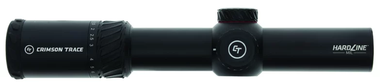 Crimson Trace 013002301 Hardline Black Anodized 1-10x 28mm 34mm Tube Illuminated CT TR1-MIL Reticle