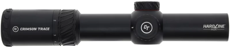 Crimson Trace 013002402 Hardline Black Anodized 1-8x 28mm 34mm Tube Illuminated CT TR1-MIL Reticle