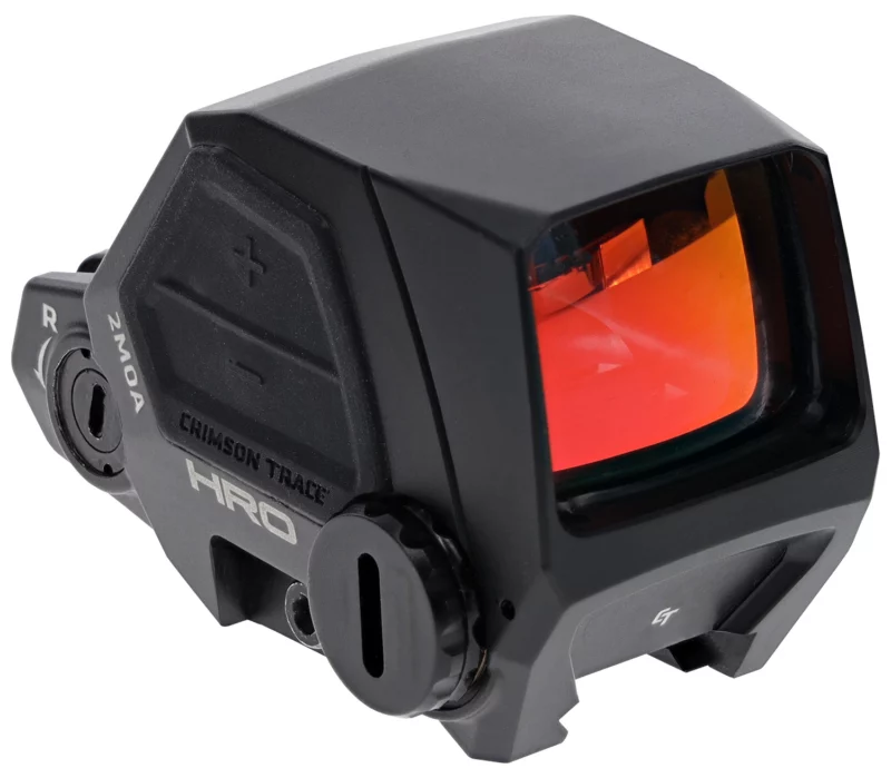 Crimson Trace 0101810 HRO Black Anodized 1 x 36.5 mm x 27.8 mm 2 MOA Red Dot