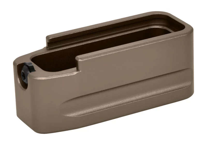 Warne 5003 Extension PMAG 556 5rd Compatible w/ PMAG 30 Round Magazines Flat Dark Earth Hardcoat Anodized Aluminum