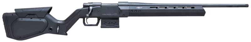 Howa HHERA65CBLK M1500 Hera 6.5 Creedmoor 5+1 22" Threaded Barrel, Black Rec, Black Hera H7 Chassis Stock