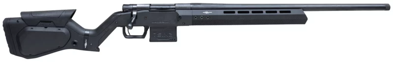 Howa HHERA65CHBBLK M1500 Hera 6.5 Creedmoor 5+1 24" Heavy Threaded Barrel, Black Rec, Black Hera H7 Chassis Stock