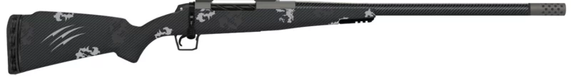 Fierce Firearms ROG7PRC22GP Carbon Rogue Full Size 7mm PRC 3+1 22" Hand Lapped/Match Grade Threaded Barrel, Glacier Cerakote Steel Receiver, Phantom Camo Fierce Rogue Carbon Fiber Stock