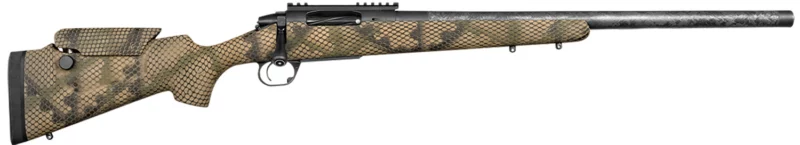 Proof Research 135587 Tundra TI 300 PRC 4+1 24" Threaded Carbon Fiber Wrapped, Black Titanium Action, TFDE Fixed w/Adjustable Cheek Rest Stock, TriggerTech Trigger