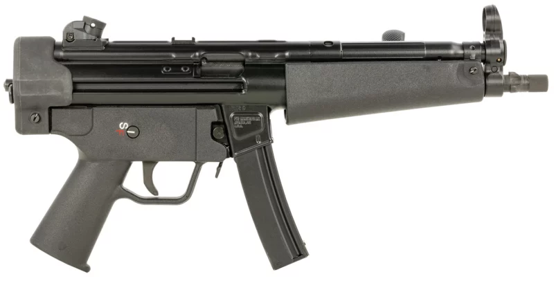 PTR 604 9CT Classic 9mm Luger 20+1 9" Black Nitride 3-Lug Threaded Barrel, Black Plastic Handguard, Black Polymer Grips Includes 2 Magazines, Cable Lock, Single Point Bungee Sling