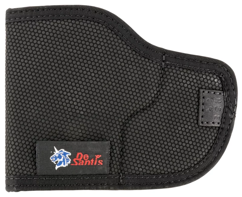 DeSantis Gunhide N38BJ6RZ0 Nemesis Pocket Black Rubberized Fabric Fits Springfield Hellcat/OSP/Mossberg MC1sc/Naroh N1 Ambidextrous
