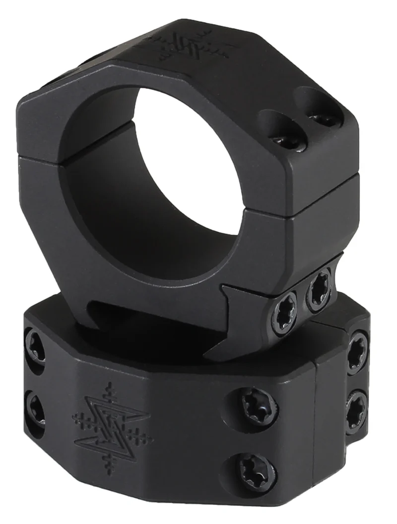 Seekins Precision 0010620018 Scope Rings Matte Black 30mm AR High