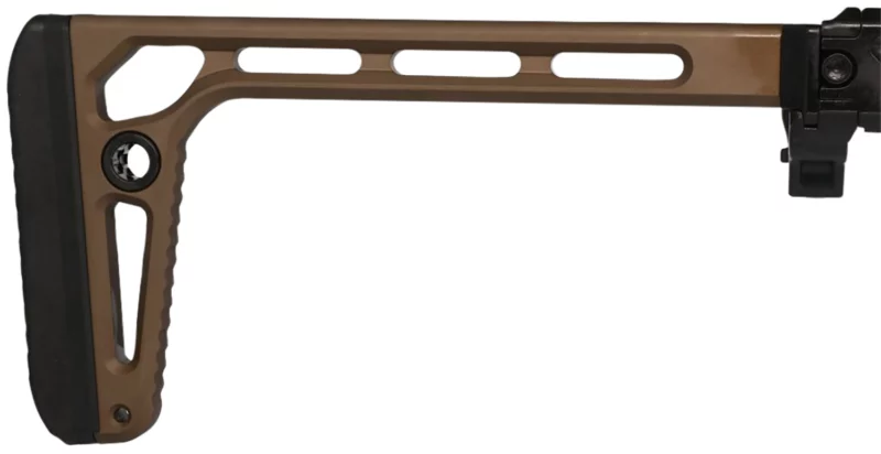 Sig Sauer 8901268 Minimalist Plus Coyote Brown Aluminum Fits Sig MPX Fits Sig MCX Folding 9" OAL