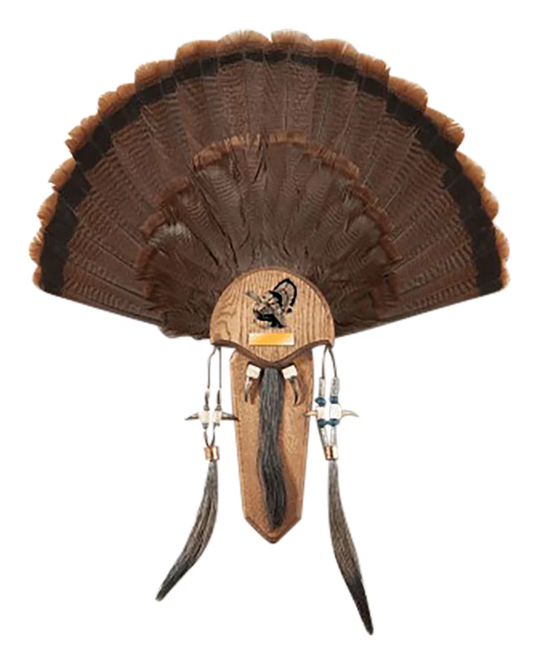 Hunters Specialties STR06949 Three Beard Mounting Plaque Includes Mounting Hardware