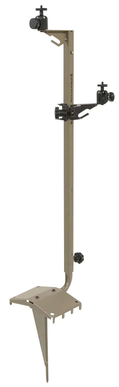 Stealth Cam STC-CSMP Mounting Post Tan Steel 29-49" High