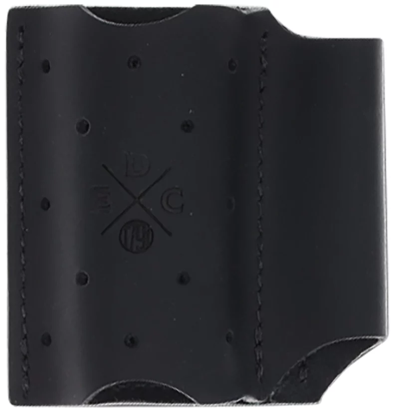 1791 Gunleather ACDUOBLKA EDC Action Clip Duo OWB Black Leather Belt Clip Ambidextrous