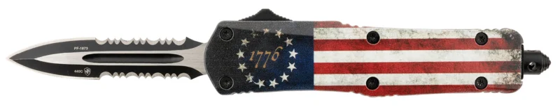 Templar Knife SBRF431 Betsy Ross Flag Small OTF Dagger Part Serrated