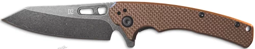 REMINGTON CUTLERY EDC COPING - 4" FOLDER G10 TAN/STONE WASH - Image 2