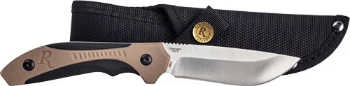 REMINGTON CUTLERY SPORTSMAN - 8" SKINNER TAN/SS