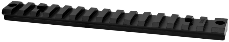 Warne V49820MOA Vapor Picatinny Rail Mount Picatinny/Weaver/STANAG, Black Anodized, Fits Savage Axis/Axis II 20 MOA