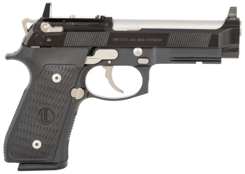 Langdon Tactical Tech LTT92ERDOTJN 92 Elite LTT 9mm Luger 18+1 4.70" Stainless Steel Barrel, Black Optic Cut/Serrated Steel Slide, Black Cerakote Frame w/Picatinny Rail, Black VZ/LTT G10 Grip